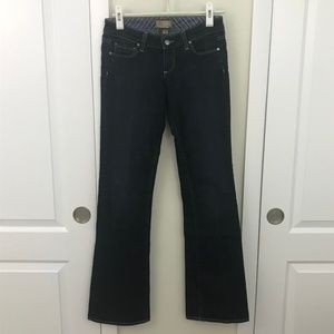 Vintage Paige Flare Jeans Dark Wash 26